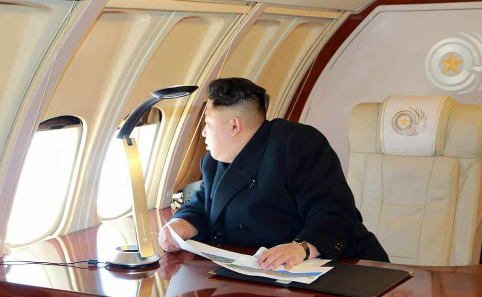 Υπέρτατη πολυτέλεια, τίποτα λιγότερο για τον “Υπέρτατο Ηγέτη”: “Γεράκι 1”, το βορειοκορεατικό… Air Force One (βίντεο, εικόνες)